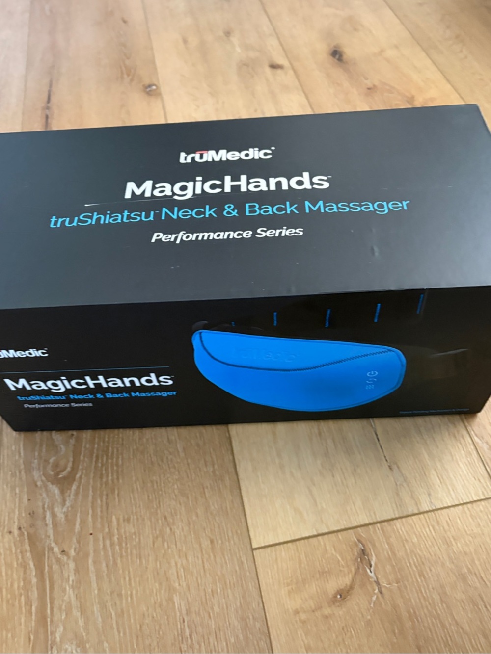 truMedic MagicHands truShiatsu Neck & Back Massager - Blue